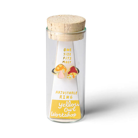 MAGIC MUSHROOM adjustable ring