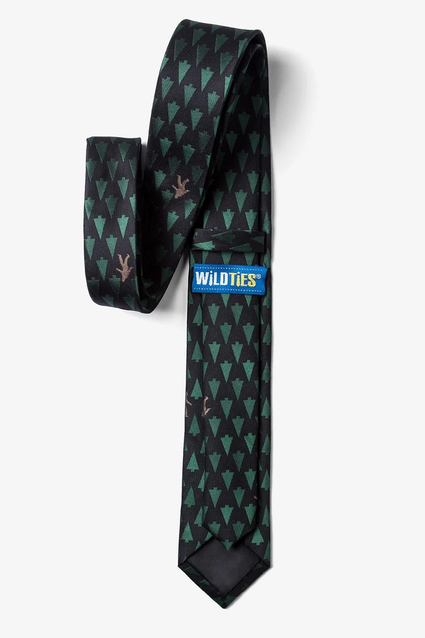 SASQUATCH SPOTTED slim tie