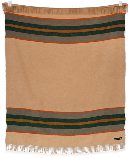 CAMP STRIPE blanket