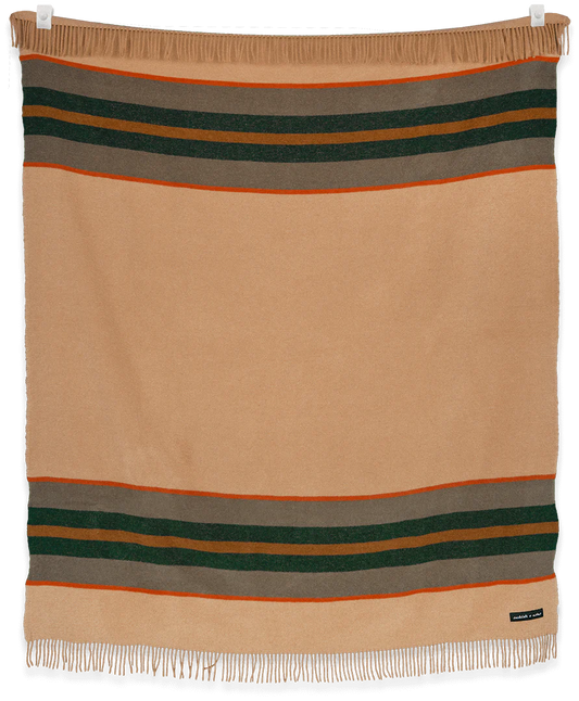 CAMP STRIPE blanket