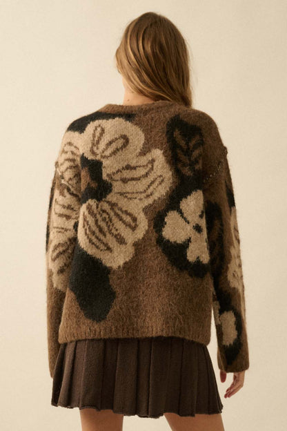 COTTAGE BOUND fuzzy sweater