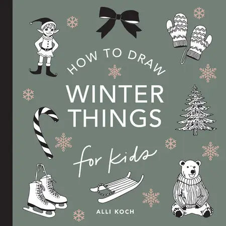 HOW TO DRAW WINTER THINGS book
