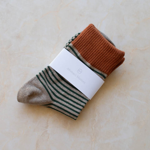DUOS striped sock