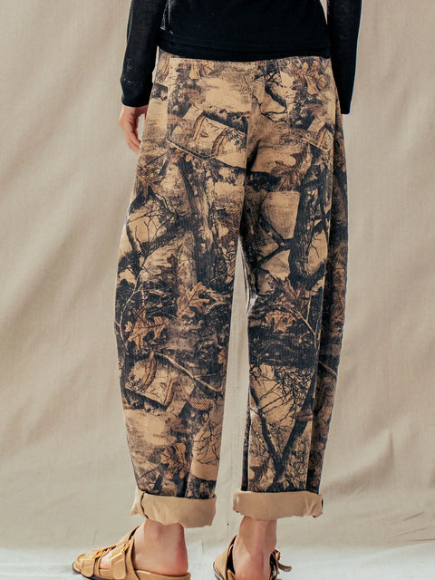 TREETOPS camo barrel pants