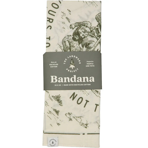 PROTECT OUR FORESTS bandana