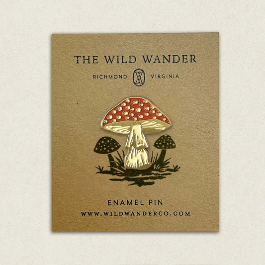 MUSHROOM enamel pin