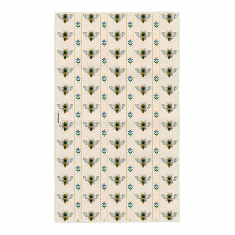 HONEY BEE tea towel