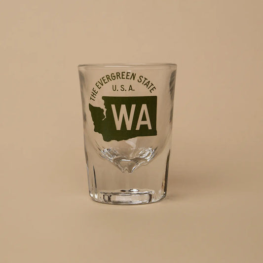 WA STATE shot glass