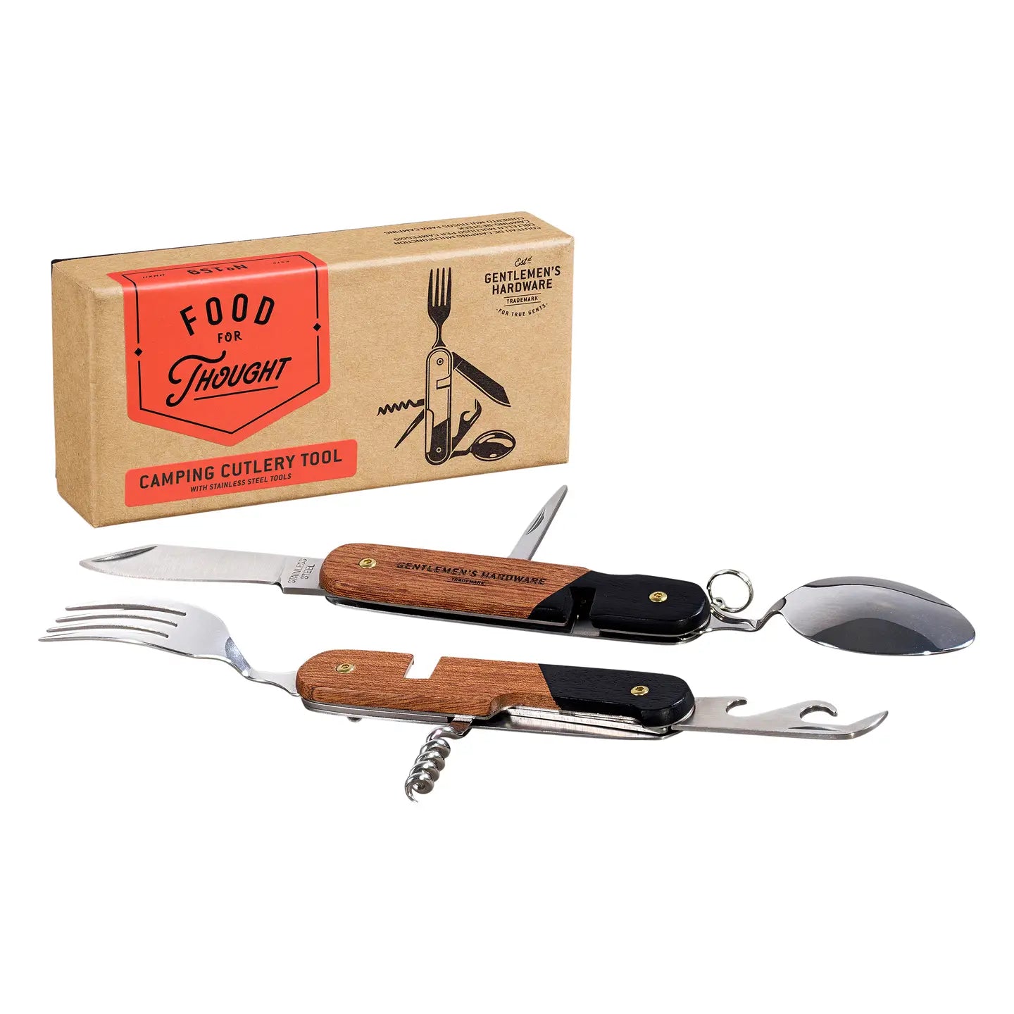 FOOD FOR THOUGHT camping cutlery multi tool