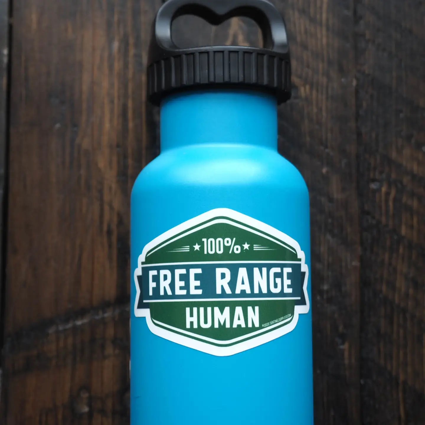 FREE RANGE sticker