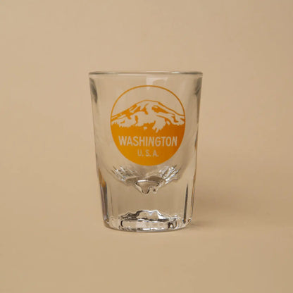 RAINIER WA shot glass