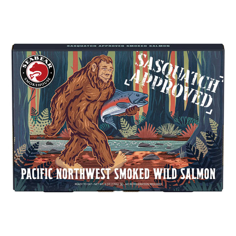 SASQUATCH APPROVED wild smoked salmon