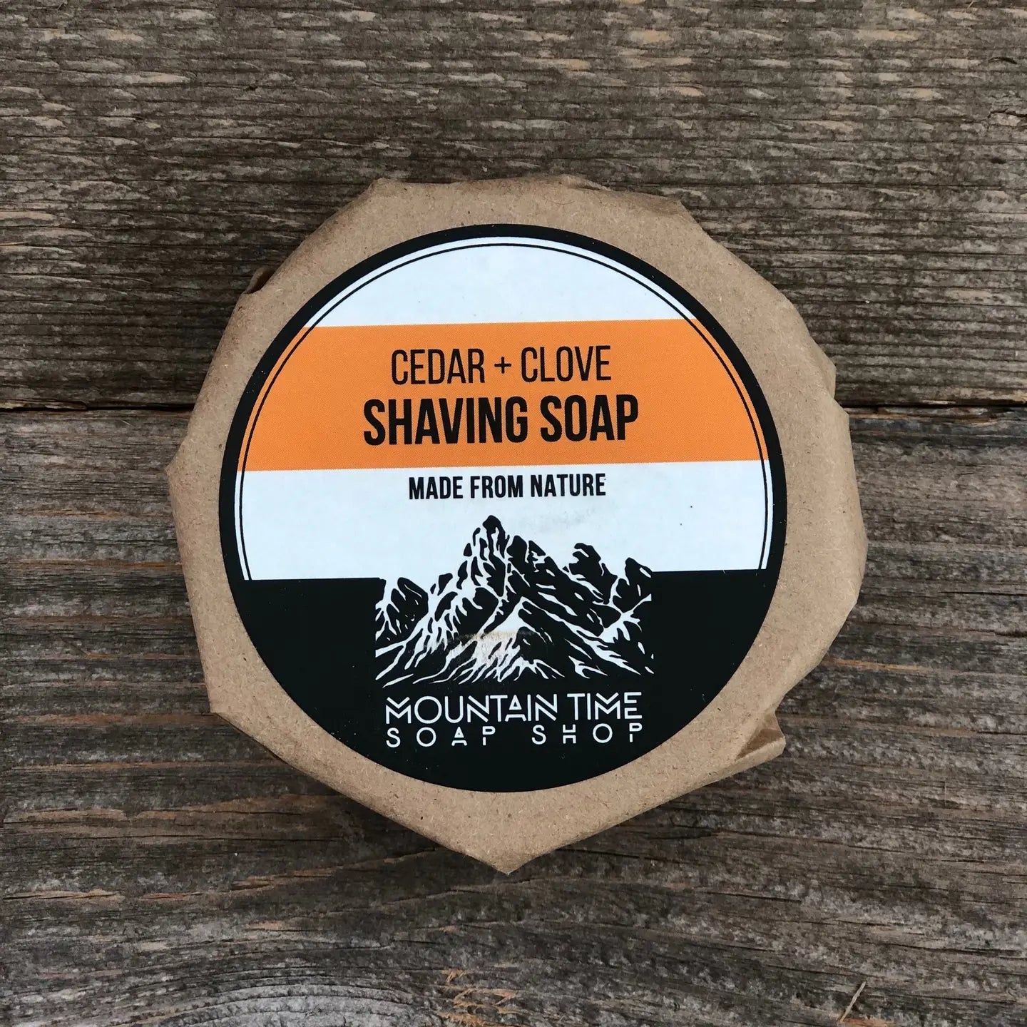 MOUNTAIN TIME bentonite shaving soap