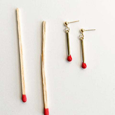 MATCHSTICK earrings