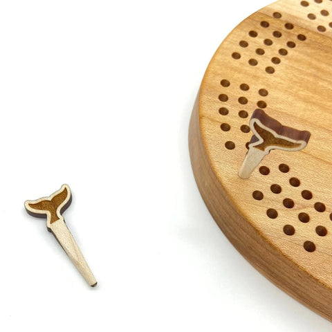 CARVED cribbage pegs