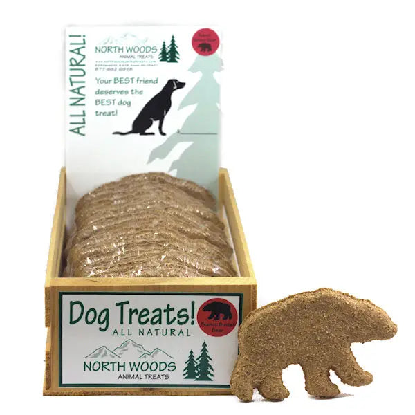 PEANUT BUTTER BEAR dog treat