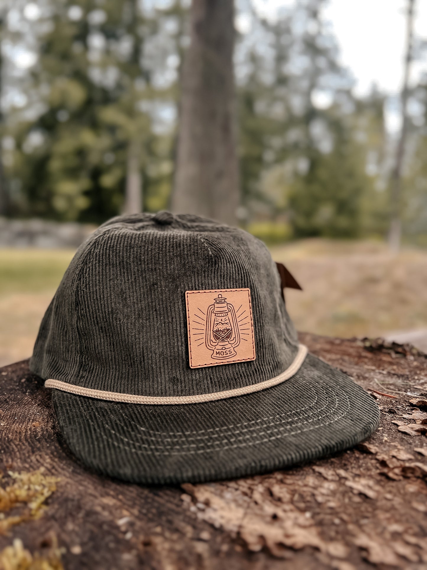 MOSS hemp corduroy hat