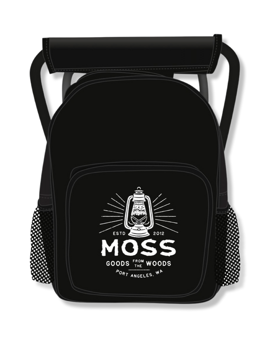 MOSS backpack-cooler camp stool