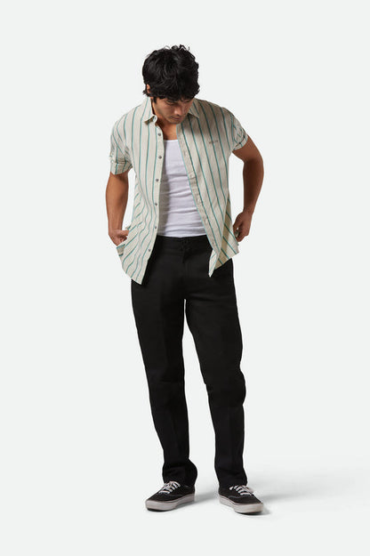 CRU stripe relaxed shirt