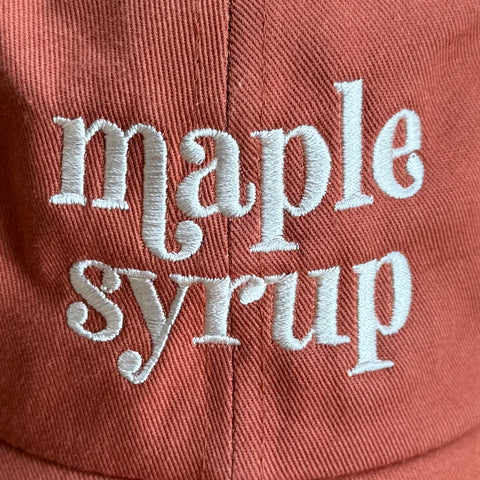 MAPLE SYRUP dad hat