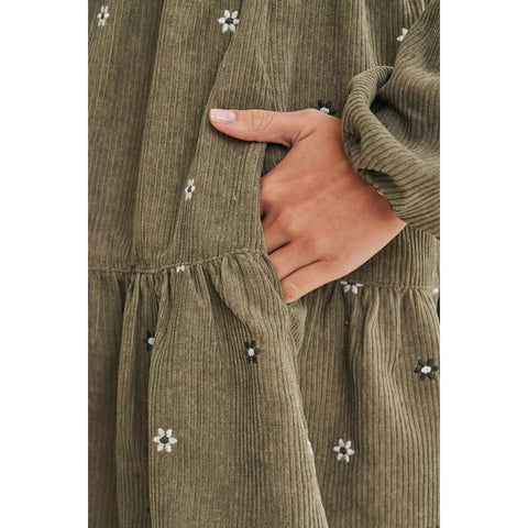 MEADOW MARKET corduroy dress