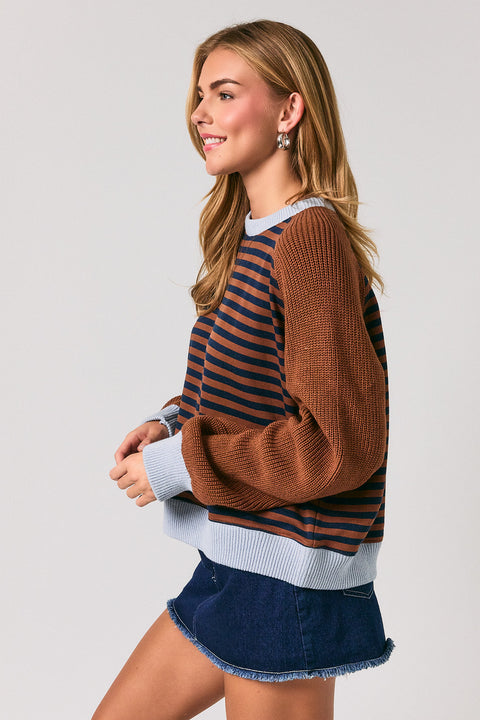 NEVERMIND striped sweater
