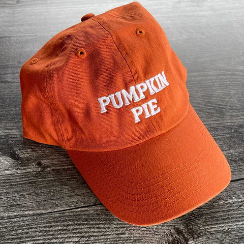 PUMPKIN PIE baseball cap