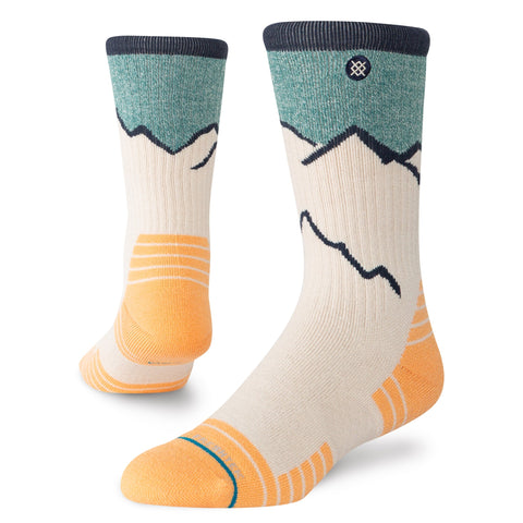 PEAKING HIKE crew sock