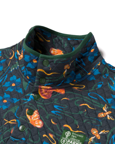 PROSPECT PARK quilted pullover