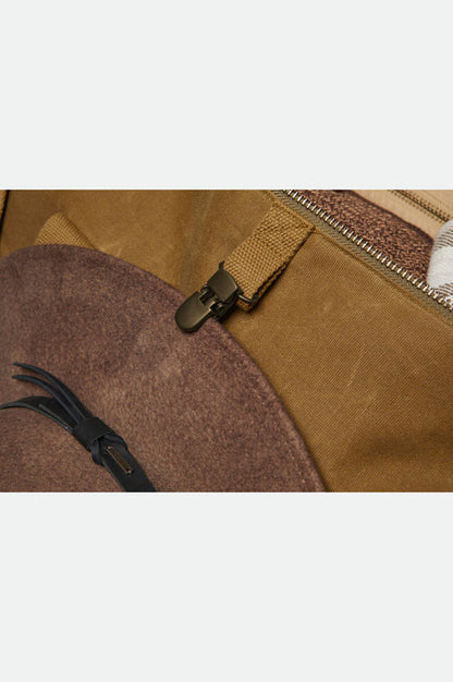 TRAVELER 50L waxed canvas duffle