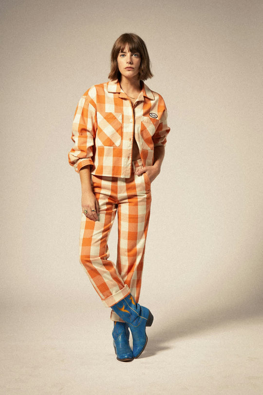 BEDFORD gingham pant