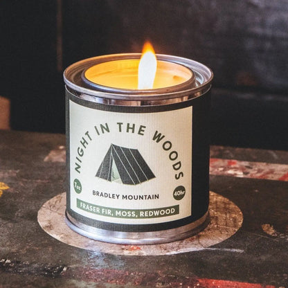 NIGHT IN THE WOODS candle