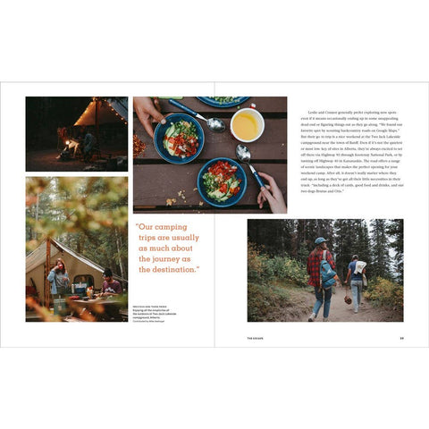CAMP STORIES & ITINERARY book