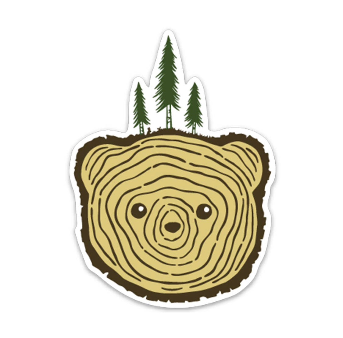 BEAR TREE sticker