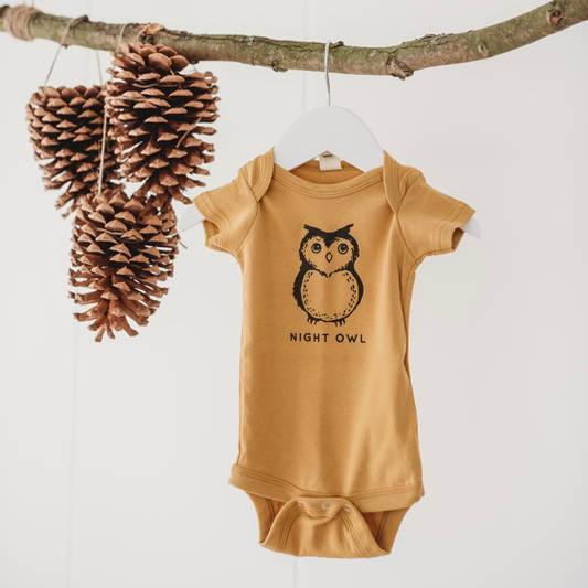 NIGHT OWL onesie