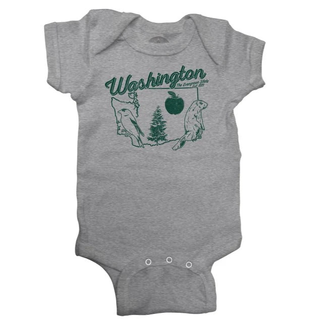 VINTAGE WASHINGTON onesie