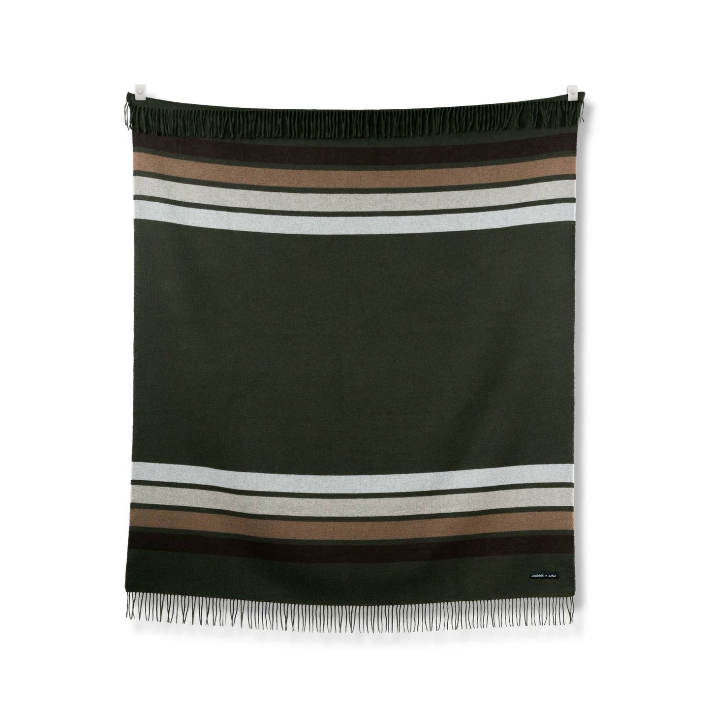 CAMP STRIPE blanket