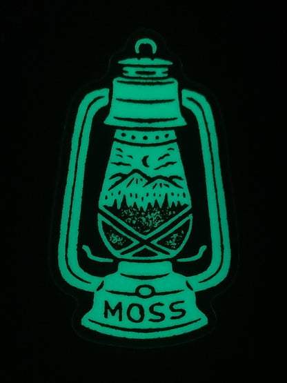 MOSS glow-in-the-dark sticker