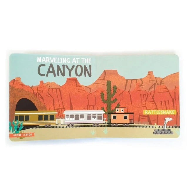 ALL ABOARD: NATIONAL PARKS kids book