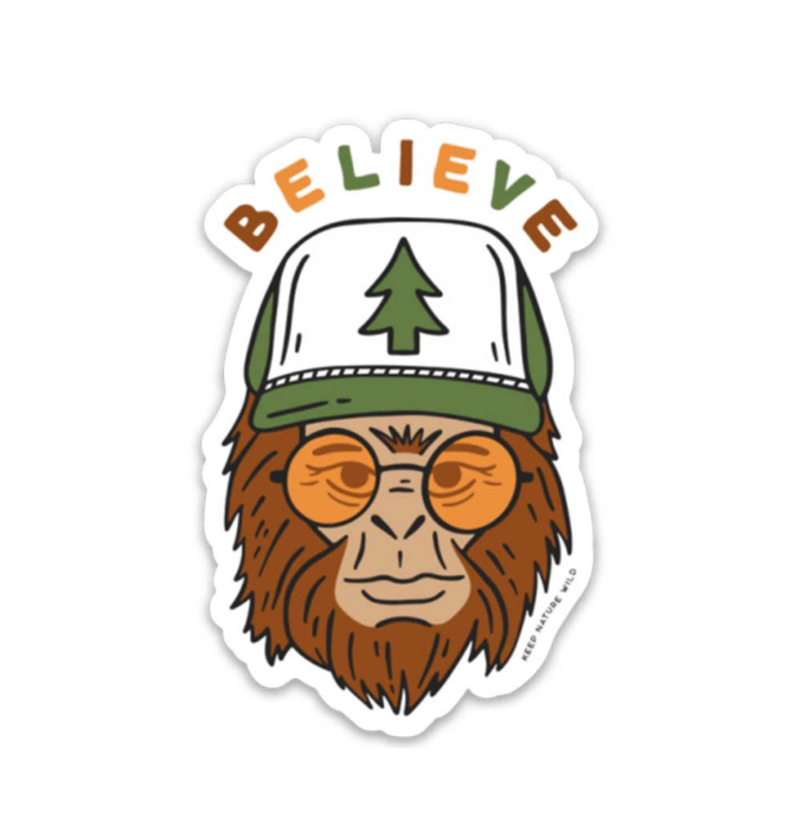 BELIEVE sticker