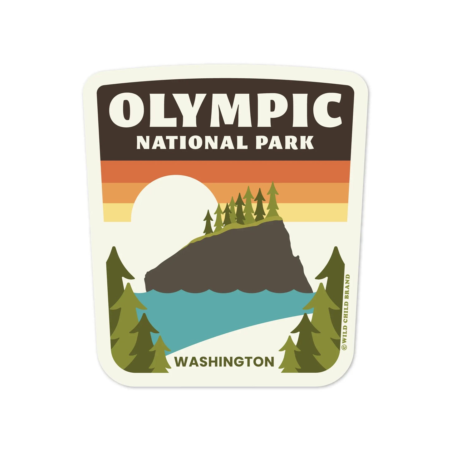 OLYMPIC SUNSET sticker