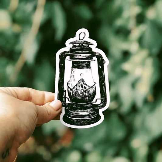 MOUNTAIN LANTERN sticker