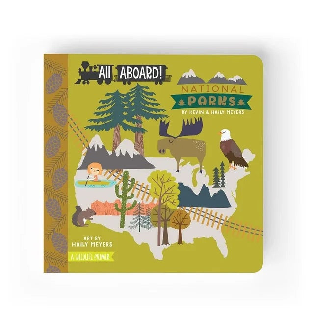 ALL ABOARD: NATIONAL PARKS kids book