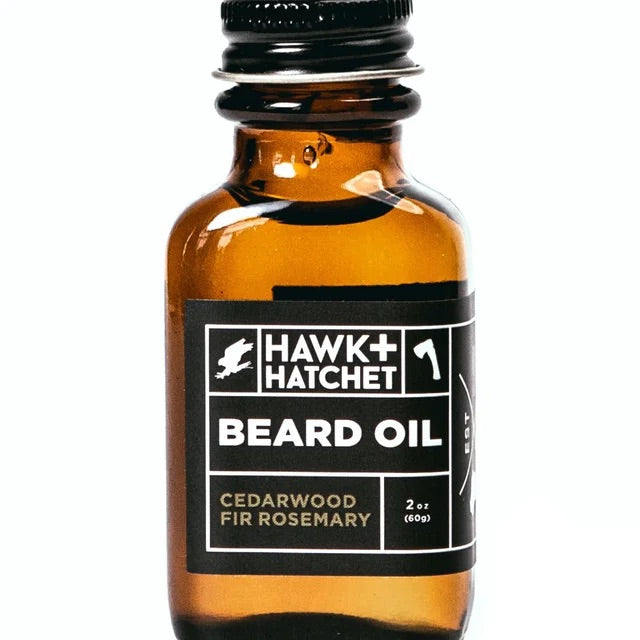 HAWK + HATCHET beard oil