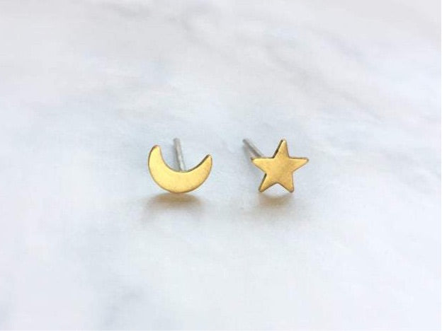 MOON & STAR studs