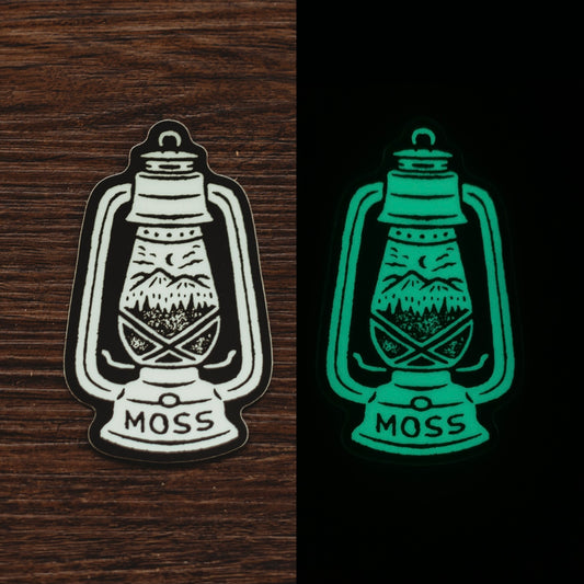 MOSS glow-in-the-dark sticker