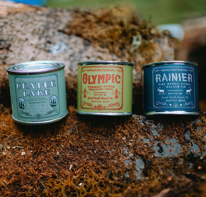 NATIONAL PARKS candle set